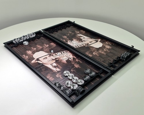 Backgammon capone set board - capone,