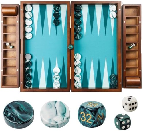 Inch large backgammon - large,
